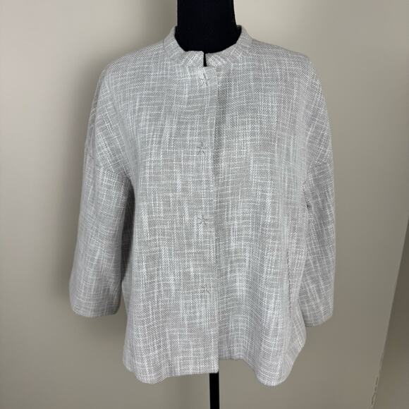 Liz Claiborne Neutral Tones Jacket ~ XL - Picture 1 of 9